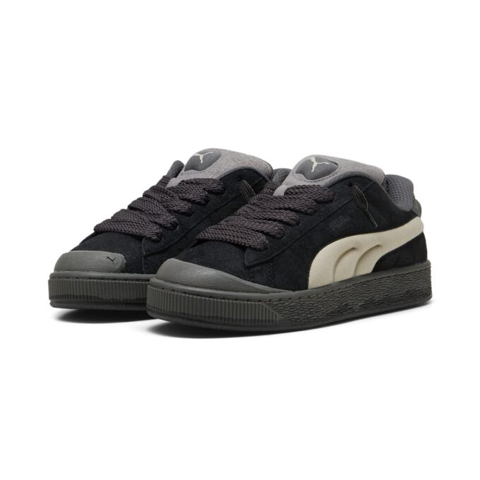 Suede XL Crush &laquo;Svart skyggegrå&raquo;