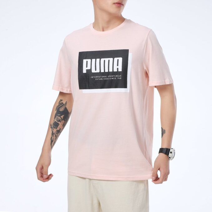 Summer Court Graphic T-skjorte «Rosa»