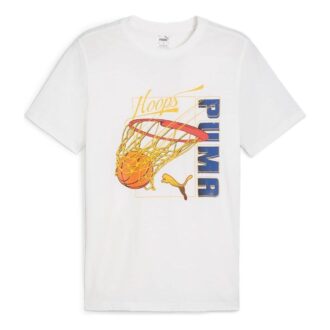 Swished Basketball T-skjorte «Hvit»