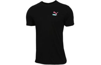 T-skjorte med grafisk logo «Svart»
