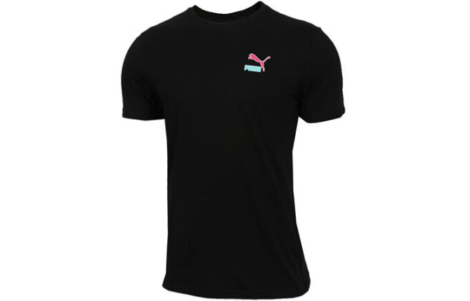 T-skjorte med grafisk logo «Svart»