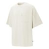 T-skjorte med logolomme «Beige»