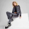 T7 Leopard Luxe Dame Dyreprint Treningsjakke