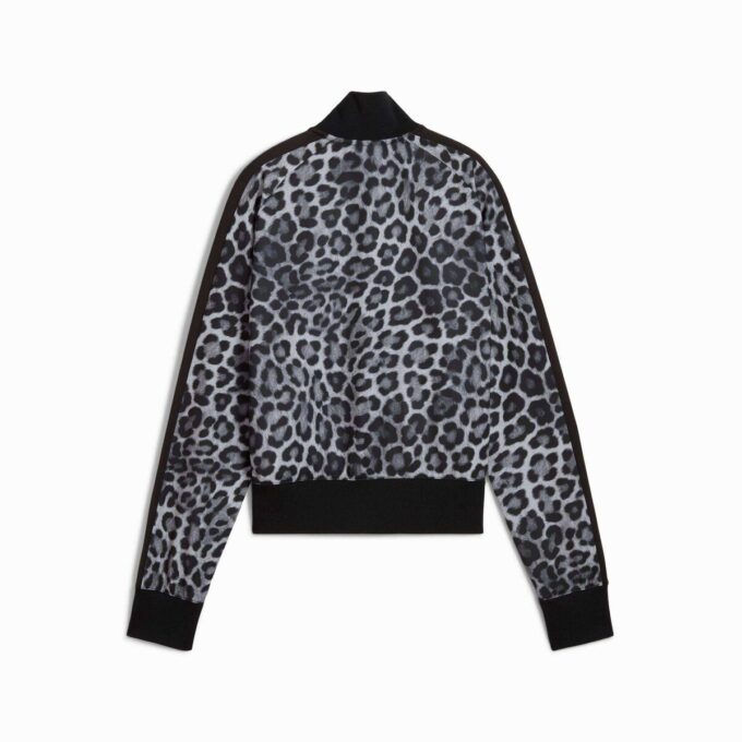 T7 Leopard Luxe Dame Dyreprint Treningsjakke