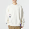Team Badge Genser med rund hals «Beige»