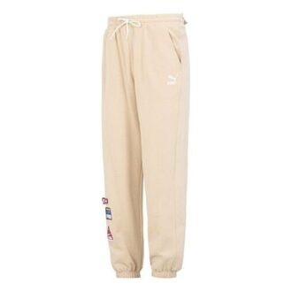Team Badge Joggebukse «Beige»