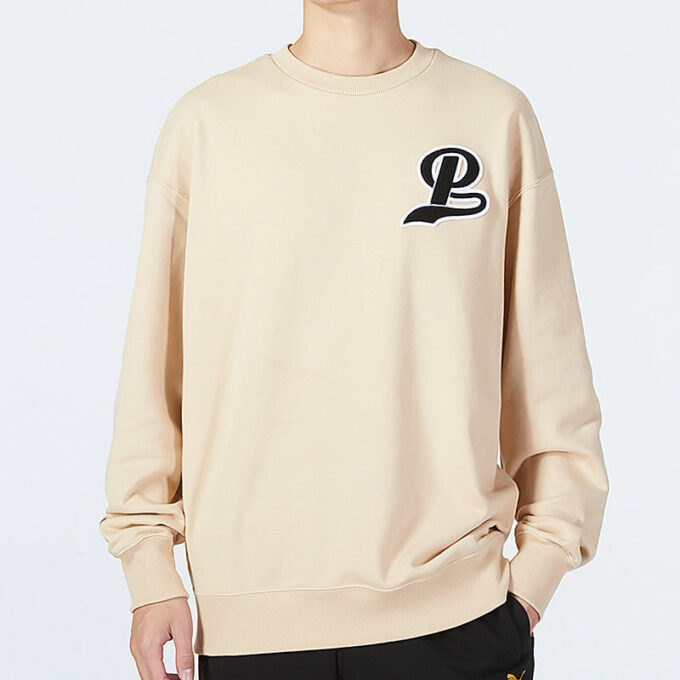 Team Crew Logo Genser «Beige»