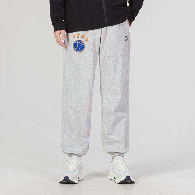 Team Pants Tr Logo Bukser &laquo;Grå&raquo;