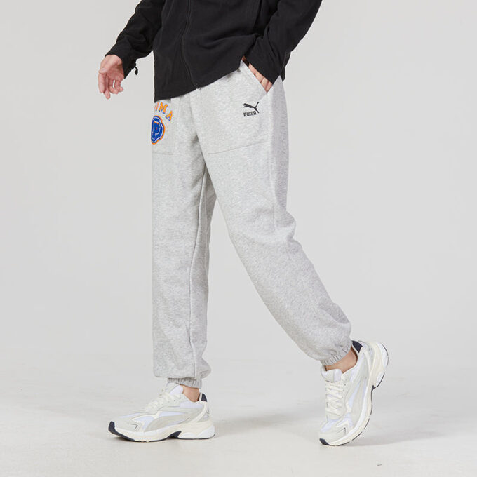 Team Pants Tr Logo Bukser &laquo;Grå&raquo;