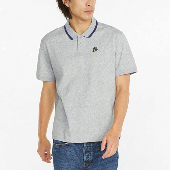 Team Polo-t-skjorte «Grå»