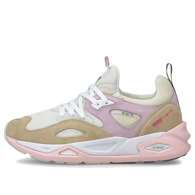 Trc Blaze Athleisure Casual Sportssko Unisex Brun Hvit Rosa
