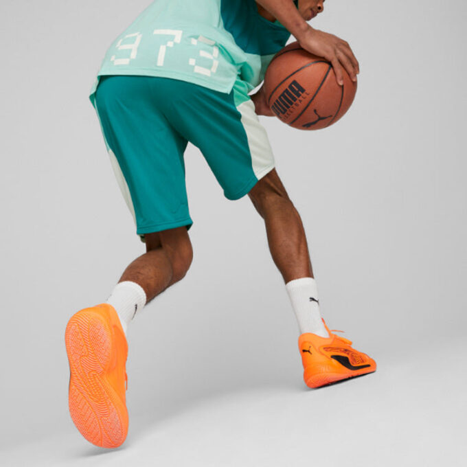 Treningsbasketballshorts «Blågrønn»