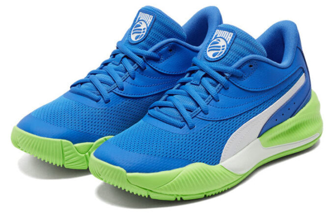 Trippel basketball «Bluemazing Green Glare»
