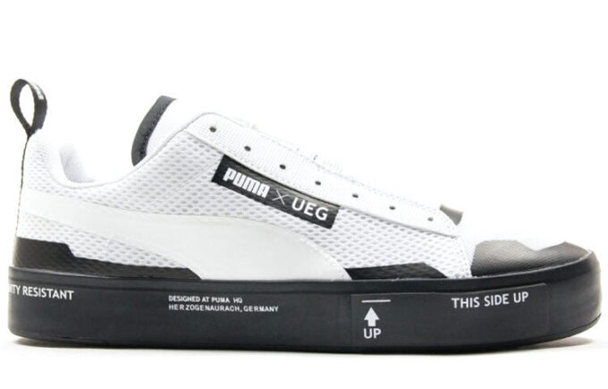 UEG x Court Play Slip-On «Gravity Resistance – Hvit»