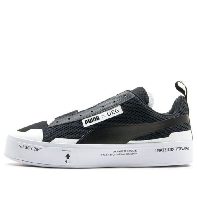 UEG x Court Play Slip-On «Gravity Resistance – Svart»