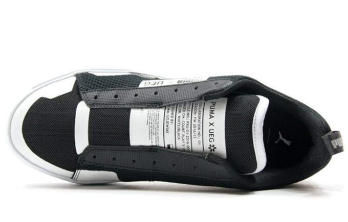 UEG x Court Play Slip-On «Gravity Resistance – Svart»