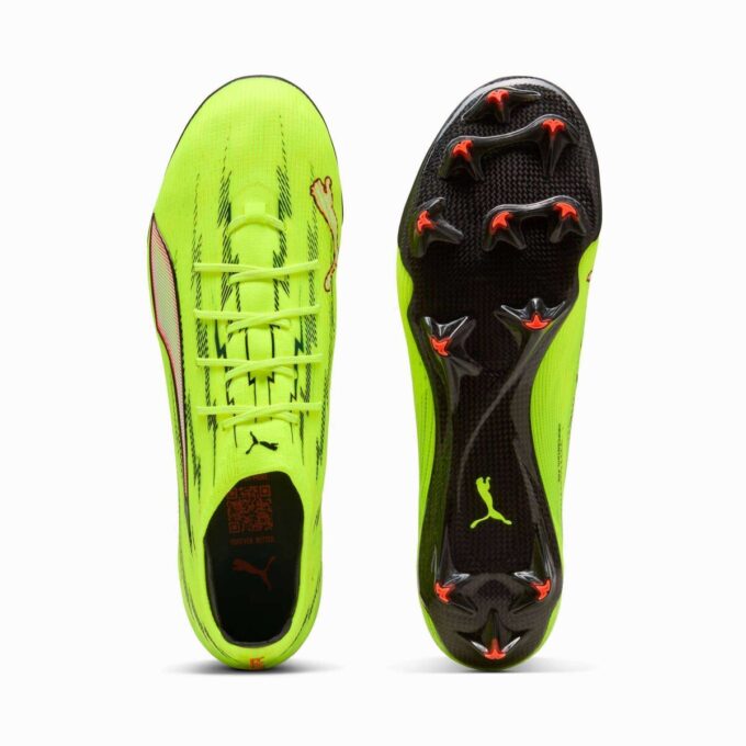 ULTRA 6 CARBON Herre Fotballsko for fast underlag