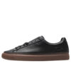 Unisex Basket Stitched Low-Top Sneakers Svart/Brun