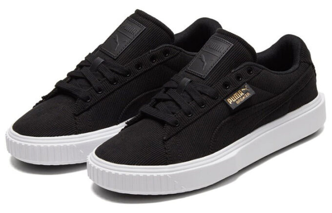Unisex Breaker Corduroy Sneakers Svart/Hvit