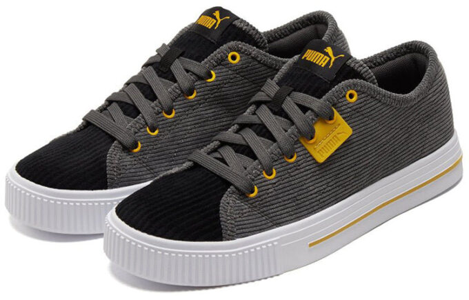 Unisex Ever Cord Sneakers Svart/Grå/Gul