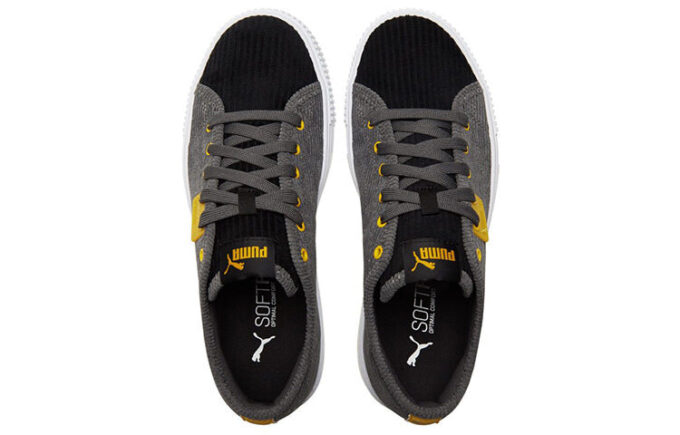 Unisex Ever Cord Sneakers Svart/Grå/Gul