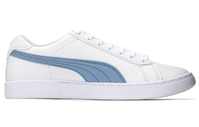 Unisex Match Star Lave Sneakers Hvit/Blå