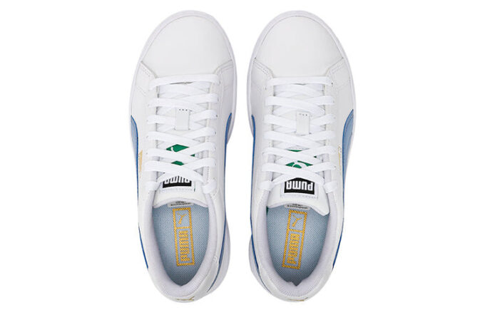 Unisex Match Star Lave Sneakers Hvit/Blå