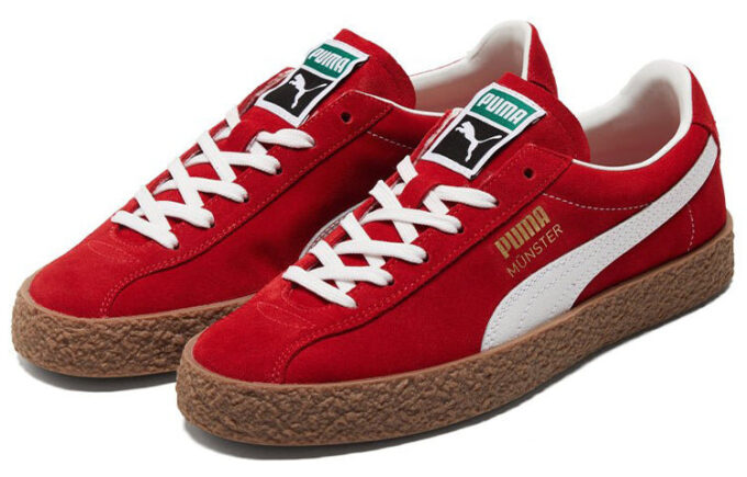 Unisex Muenster Og Sneakers Rød/Brun