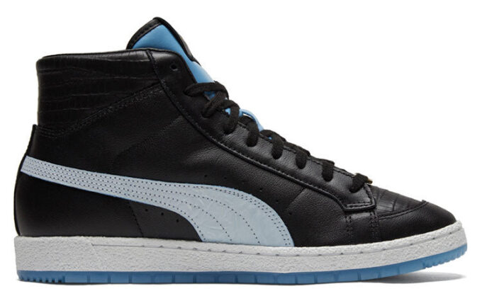 Unisex Ralph Sampson 70 Mellomlagssko Svart/Blå