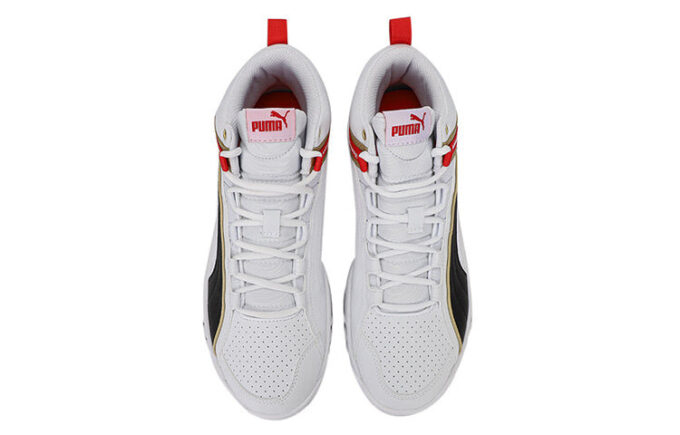 Unisex Rebound Future Evo Mid-Top Svart/Hvit/Rød