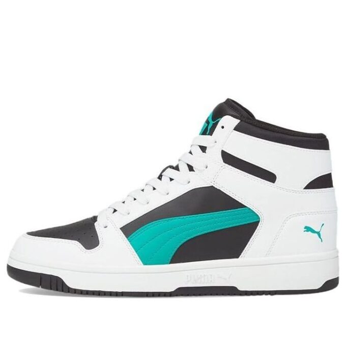 Unisex Rebound LayUp Mid-Top Svart/Hvit/Grønn
