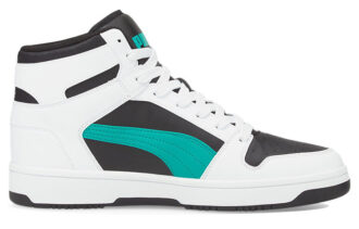Unisex Rebound LayUp Mid-Top Svart/Hvit/Grønn