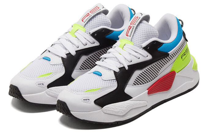 Unisex Rs-Z Core Sneakers Hvit/Svart/Gul