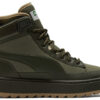 Unisex semskede Mid WTR-sneakers grønne