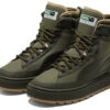 Unisex semskede Mid WTR-sneakers grønne