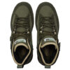 Unisex semskede Mid WTR-sneakers grønne
