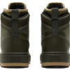 Unisex semskede Mid WTR-sneakers grønne