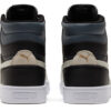 Unisex Shuffle Mid-Top Sneakers Svart/Hvit