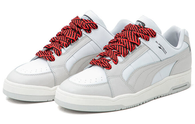 Unisex Slipstream Lo Laces Sneakers Grå/Hvite