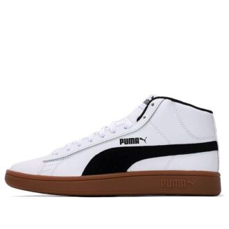 Unisex Smash V2 Mid-Top Sneakers Hvite