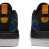Unisex Suede Bloc Low-Top Sneakers Blå/Svart