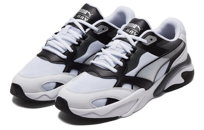 Unisex X-Ray Millenium Fritidssko Svart/Hvit