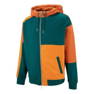 Velg MMQ Colorblock-jakke &laquo;Grønn&raquo;