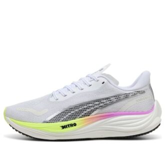 Velocity Nitro 3 &laquo;Hvit Ren Magenta Gul Alarm&raquo;