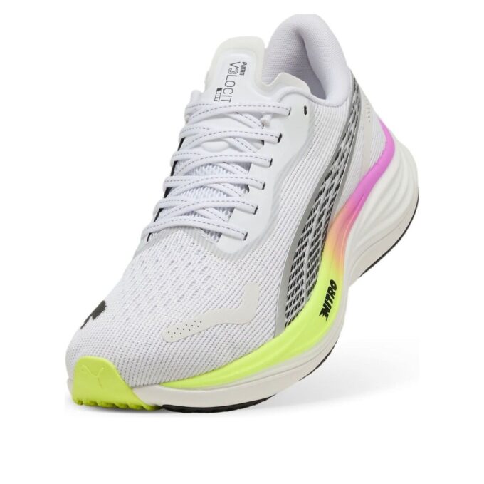 Velocity Nitro 3 &laquo;Hvit Ren Magenta Gul Alarm&raquo;