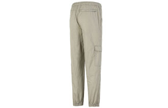 Vevd Cargo Bundle Feet Casual Langbukser Kremhvit