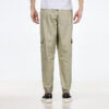 Vevd Cargo Bundle Feet Casual Langbukser Kremhvit