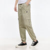 Vevd Cargo Bundle Feet Casual Langbukser Kremhvit
