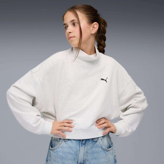 Wardrobe Essentials Big Kids genser med rund hals