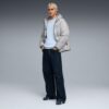 Wardrobe Essentials Semsket genser med rund hals for menn
